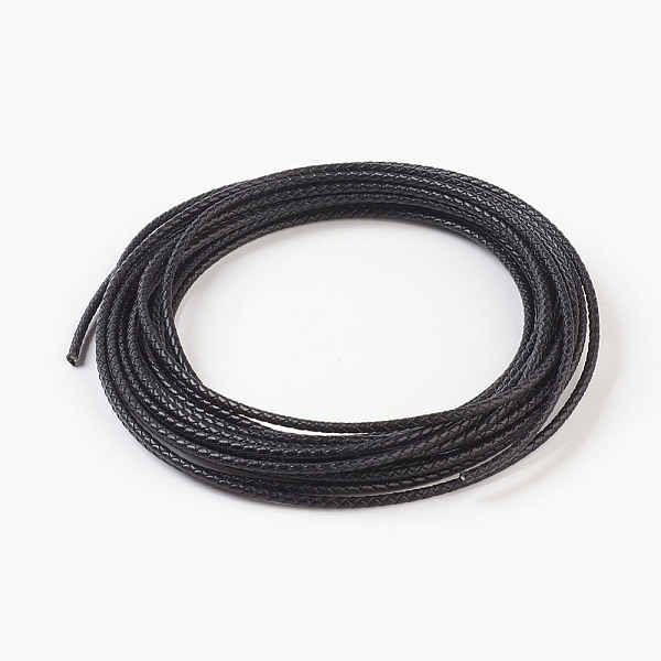 PandaHall Braided Leather Cord, Leather Jewelry Cord, Jewelry DIY Making Material, Dyed, Round, Black, 4mm, about 10.93 yards(10m)/bundle...
PandaHall Braided Leather Cord, Leather Jewelry Cord, Jewelry DIY Making Material, Dyed, Round, Black, 4mm, about 10.93 yards(10m)/bundle...