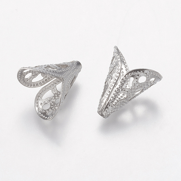 PandaHall 304 Stainless Steel Bead Cone, Apetalous, Stainless Steel Color, 12x10.5x8mm, Hole: 1.5mm 304 Stainless Steel
PandaHall 304 Stainless Steel Bead Cone, Apetalous, Stainless Steel Color, 12x10.5x8mm, Hole: 1.5mm 304 Stainless Steel