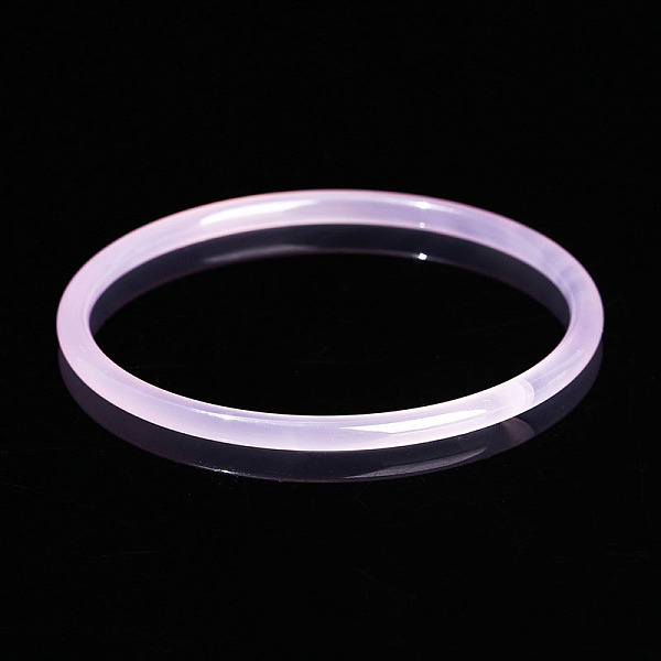 PandaHall Dyed Natural Agate Simple Plain Bangle for Women, Inner Diameter: 2-1/4 inch(5.6~5.8cm) Natural Agate
PandaHall Dyed Natural Agate Simple Plain Bangle for Women, Inner Diameter: 2-1/4 inch(5.6~5.8cm) Natural Agate
