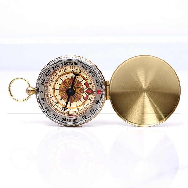 PandaHall Brass Luminous Compass, with Acrylic Glass, Golden, 70~120x50x12~15mm Brass
PandaHall Brass Luminous Compass, with Acrylic Glass, Golden, 70~120x50x12~15mm Brass