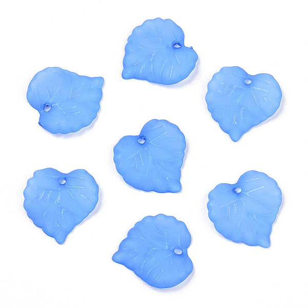 PandaHall Transparent Frosted Acrylic Leaf Charms, Dodger Blue, 16x15x2.5mm, Hole: 1.4mm Acrylic Leaf
PandaHall Transparent Frosted Acrylic Leaf Charms, Dodger Blue, 16x15x2.5mm, Hole: 1.4mm Acrylic Leaf