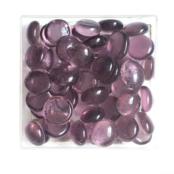 PandaHall Transparent Glass Cabochons, Half Round/Dome, Mosaic Tiles for Arts DIY Crafts, Plum, 13~18x8mm, about 325~350pcs/1000g Glass Half..., Purple
PandaHall Transparent Glass Cabochons, Half Round/Dome, Mosaic Tiles for Arts DIY Crafts, Plum, 13~18x8mm, about 325~350pcs/1000g Glass Half..., Purple