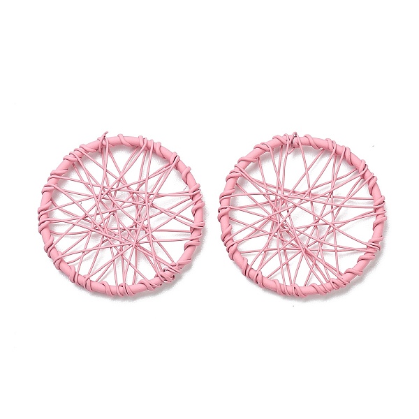 PandaHall Spray Painted Alloy Pendants, Bicycle Wheel Charm, Pink, 30x2.5mm Alloy Flat Round Pink
PandaHall Spray Painted Alloy Pendants, Bicycle Wheel Charm, Pink, 30x2.5mm Alloy Flat Round Pink