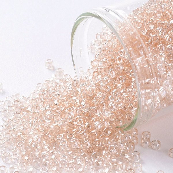 PandaHall TOHO Round Seed Beads, Japanese Seed Beads, (630) Light Rosaline Transparent, 11/0, 2.2mm, Hole: 0.8mm, about 5555pcs/50g Glass..., Pink
PandaHall TOHO Round Seed Beads, Japanese Seed Beads, (630) Light Rosaline Transparent, 11/0, 2.2mm, Hole: 0.8mm, about 5555pcs/50g Glass..., Pink