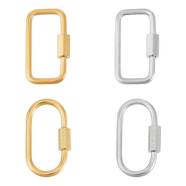 PandaHall UNICRAFTALE Oval Screw Carabiner Lock Stainless Steel Screw Locking Keychain Carabiner Clasp Metal Keychain Clip Hook Quick Link...
PandaHall UNICRAFTALE Oval Screw Carabiner Lock Stainless Steel Screw Locking Keychain Carabiner Clasp Metal Keychain Clip Hook Quick Link...