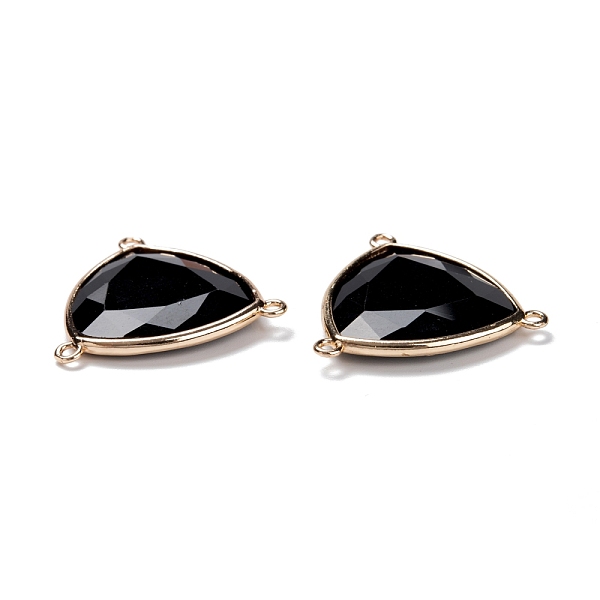 PandaHall Natural Obsidian Chandelier Component Link, with Brass Findings, Faceted, Triangle, Golden, 27x29x4.5mm, Hole: 1.6mm Obsidian...
PandaHall Natural Obsidian Chandelier Component Link, with Brass Findings, Faceted, Triangle, Golden, 27x29x4.5mm, Hole: 1.6mm Obsidian...
