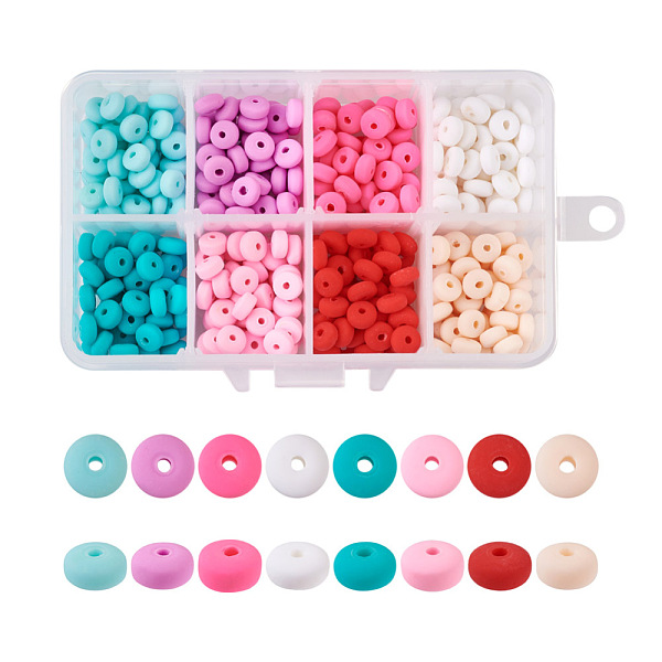 PandaHall 400Pcs 8 Colors Handmade Polymer Clay Beads, for DIY Jewelry Crafts Supplies, Flat Round, Mixed Color, 6x3mm, Hole: 1.5mm..., Multicolor
PandaHall 400Pcs 8 Colors Handmade Polymer Clay Beads, for DIY Jewelry Crafts Supplies, Flat Round, Mixed Color, 6x3mm, Hole: 1.5mm..., Multicolor