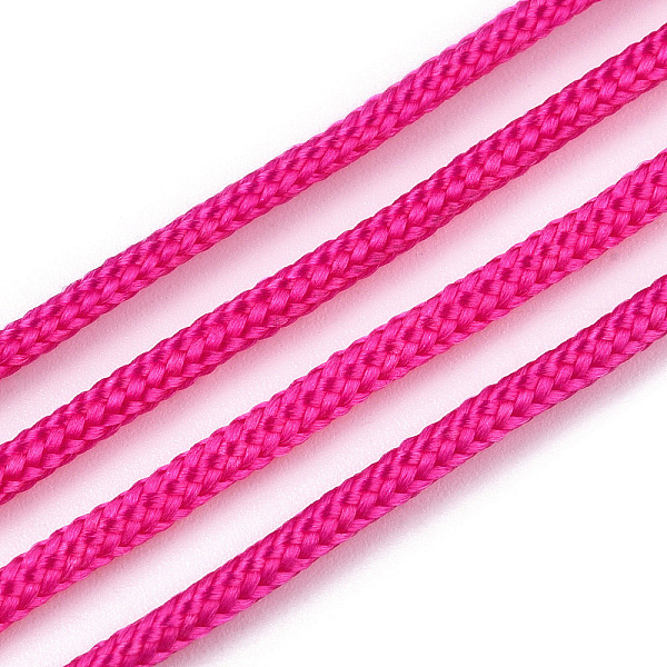 PandaHall Polyester & Spandex Cord Ropes, 16-Ply, Deep Pink, 2mm, about 109.36 yards(100m)/bundle Polyester Pink
PandaHall Polyester & Spandex Cord Ropes, 16-Ply, Deep Pink, 2mm, about 109.36 yards(100m)/bundle Polyester Pink