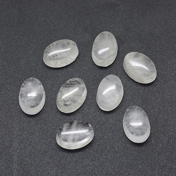 PandaHall Natural Quartz Crystal Cabochons, Oval, 19.5~20x14.5~15x6~7mm Quartz Crystal Oval
PandaHall Natural Quartz Crystal Cabochons, Oval, 19.5~20x14.5~15x6~7mm Quartz Crystal Oval