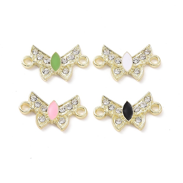 PandaHall Alloy Enamel Connector Charms, Butterfly Links, with Crystal Rhinestone, Light Gold, Cadmium Free & Lead Free, Mixed Color..., Multicolor
PandaHall Alloy Enamel Connector Charms, Butterfly Links, with Crystal Rhinestone, Light Gold, Cadmium Free & Lead Free, Mixed Color..., Multicolor