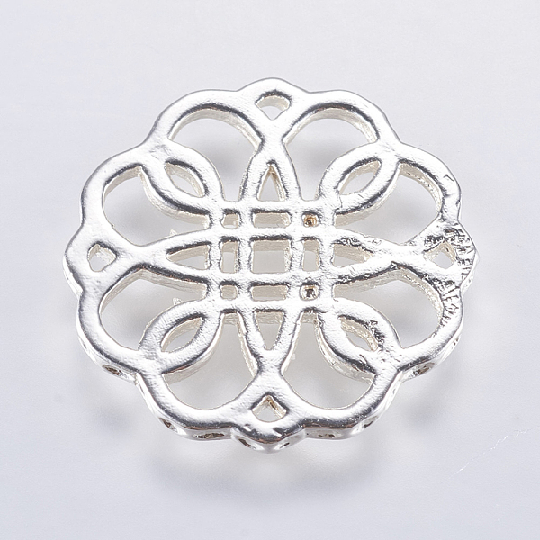 PandaHall Brass Filigree Joiners Links, Long-Lasting Plated, Lead Free & Cadmium Free, Flower, Silver Color Plated, 21x1.5mm, Hole: 0.5mm...
PandaHall Brass Filigree Joiners Links, Long-Lasting Plated, Lead Free & Cadmium Free, Flower, Silver Color Plated, 21x1.5mm, Hole: 0.5mm...