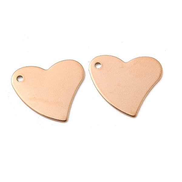 PandaHall Ion Plating(IP) 304 Stainless Steel Stamping Blank Tag Pendants, Heart, Rose Gold, 18x17x0.8mm, Hole: 1.5mm 304 Stainless Steel...
PandaHall Ion Plating(IP) 304 Stainless Steel Stamping Blank Tag Pendants, Heart, Rose Gold, 18x17x0.8mm, Hole: 1.5mm 304 Stainless Steel...