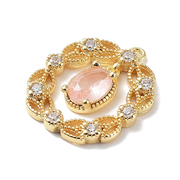 PandaHall Brass Micro Pave Cubic Zirconia Pendants, Oval, Golden, 20x16.5x3.5mm, Hole: 1.2mm Brass+Cubic Zirconia Oval Pink
PandaHall Brass Micro Pave Cubic Zirconia Pendants, Oval, Golden, 20x16.5x3.5mm, Hole: 1.2mm Brass+Cubic Zirconia Oval Pink