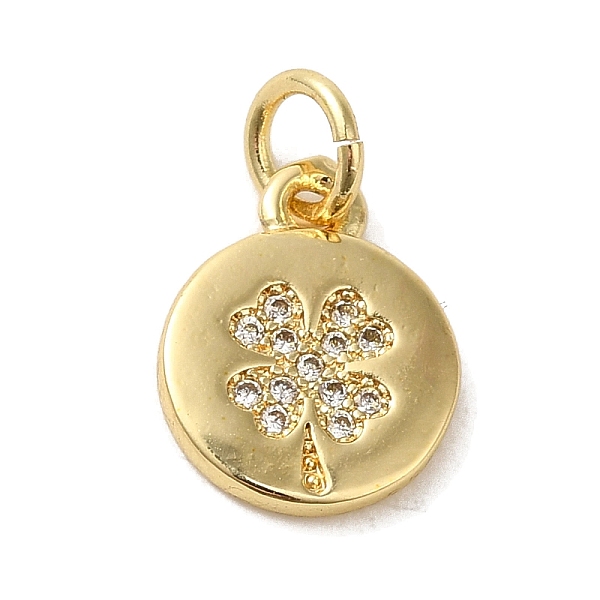 PandaHall Brass Micro Pave Clear Cubic Zirconia Pendants, Clover, Real 18K Gold Plated, 11.5x9.5x1.5mm, Hole: 3.2mm Brass+Cubic Zirconia...
PandaHall Brass Micro Pave Clear Cubic Zirconia Pendants, Clover, Real 18K Gold Plated, 11.5x9.5x1.5mm, Hole: 3.2mm Brass+Cubic Zirconia...