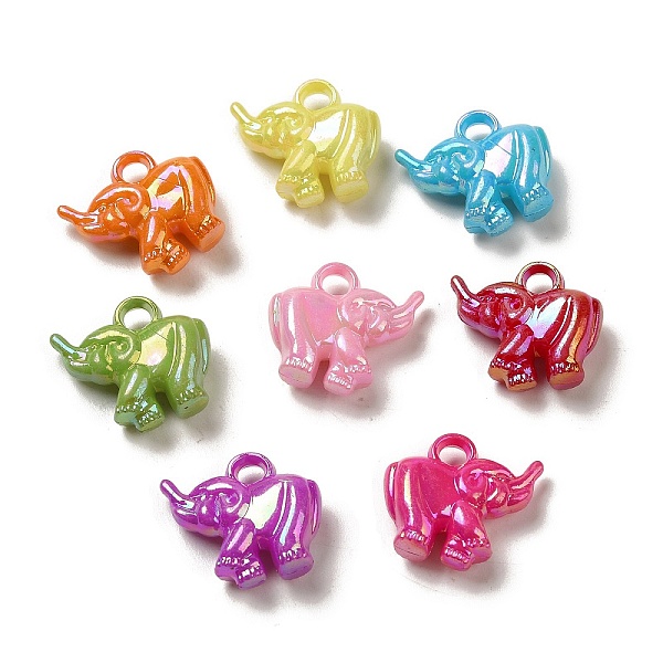 PandaHall Plating Opaque Acrylic Pendants, AB Color, Elephant, Mixed Color, 16.5x17.5x6.5mm, Hole: 3mm, 561pcs/500g Acrylic Elephant..., Multicolor
PandaHall Plating Opaque Acrylic Pendants, AB Color, Elephant, Mixed Color, 16.5x17.5x6.5mm, Hole: 3mm, 561pcs/500g Acrylic Elephant..., Multicolor