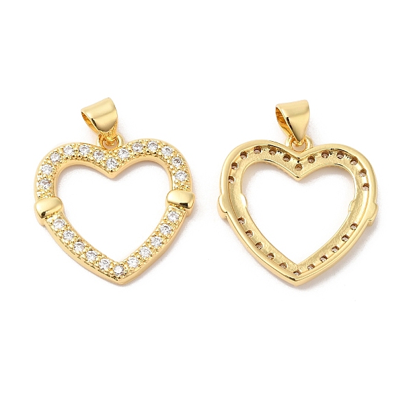PandaHall Brass Micro Pave Clear Cubic Zirconia Pendants, Heart, Real 16K Gold Plated, 21x20x3mm, Hole: 4.5x3.5mm Brass+Cubic Zirconia Heart...
PandaHall Brass Micro Pave Clear Cubic Zirconia Pendants, Heart, Real 16K Gold Plated, 21x20x3mm, Hole: 4.5x3.5mm Brass+Cubic Zirconia Heart...