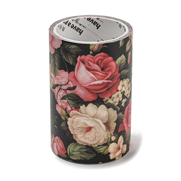 PandaHall Flower Decorative Paper Tapes, Floral Adhesive Tapes, for DIY Scrapbooking Supplie Gift Decoration, Cerise, 60mm, about 2.19 Yards..., Red
PandaHall Flower Decorative Paper Tapes, Floral Adhesive Tapes, for DIY Scrapbooking Supplie Gift Decoration, Cerise, 60mm, about 2.19 Yards..., Red