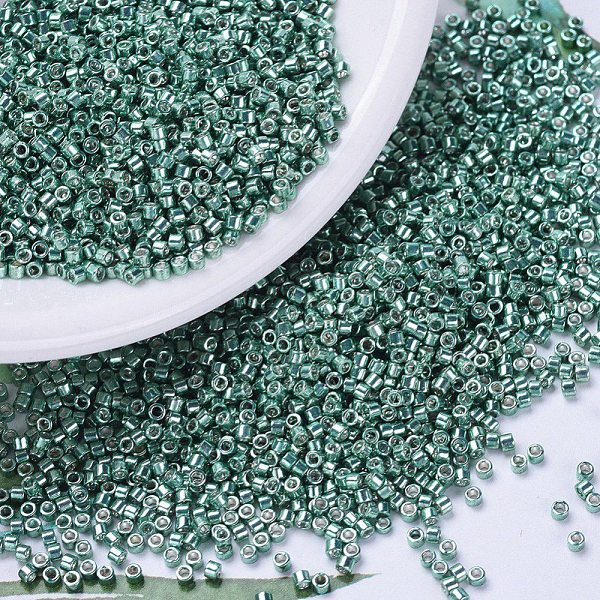 PandaHall MIYUKI Delica Beads, Cylinder, Japanese Seed Beads, 11/0, (DB0432) Galvanized Peacock Blue, 1.3x1.6mm, Hole: 0.8mm, about...
PandaHall MIYUKI Delica Beads, Cylinder, Japanese Seed Beads, 11/0, (DB0432) Galvanized Peacock Blue, 1.3x1.6mm, Hole: 0.8mm, about...