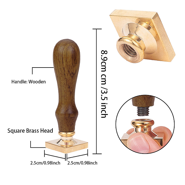 PandaHall DIY Wood Wax Seal Stamp, Bird Pattern, 83x22mm, Head: 7.5mm, Stamps: 25x14.5mm Wood Bird
PandaHall DIY Wood Wax Seal Stamp, Bird Pattern, 83x22mm, Head: 7.5mm, Stamps: 25x14.5mm Wood Bird
