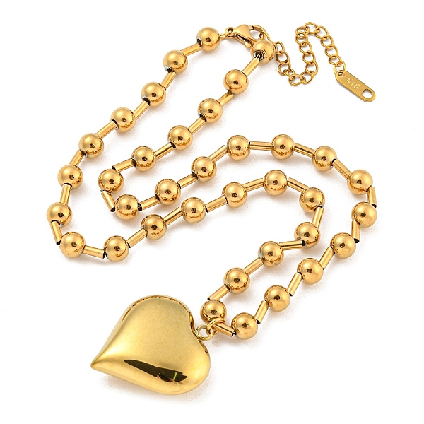 PandaHall 304 Stainless Steel Heart Pendant Necklaces for Women, Real 18K Gold Plated, 14.96 inch(38cm) 304 Stainless Steel Heart
PandaHall 304 Stainless Steel Heart Pendant Necklaces for Women, Real 18K Gold Plated, 14.96 inch(38cm) 304 Stainless Steel Heart
