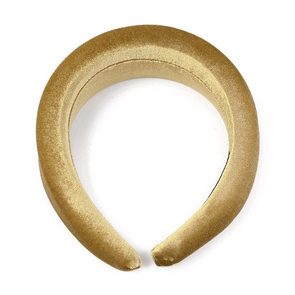 PandaHall Flocking Cloth Sponge Thick Hairbands, for DIY Woman Hair Accessories , Dark Goldenrod, 14~42mm, Inner Diameter: 145x125mm Cloth
PandaHall Flocking Cloth Sponge Thick Hairbands, for DIY Woman Hair Accessories , Dark Goldenrod, 14~42mm, Inner Diameter: 145x125mm Cloth