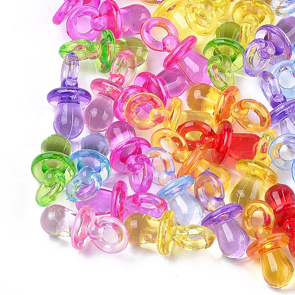 PandaHall Transparent Acrylic Pendants, Dummy Pacifier, Mixed Color, 31x15mm, Hole: 5x6mm Acrylic Others Multicolor
PandaHall Transparent Acrylic Pendants, Dummy Pacifier, Mixed Color, 31x15mm, Hole: 5x6mm Acrylic Others Multicolor