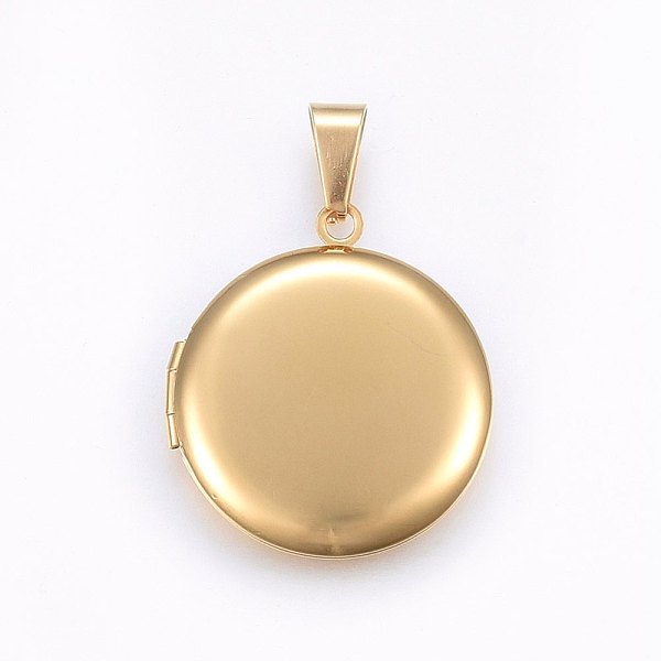 PandaHall 316 Stainless Steel Locket Pendants, Flat Round, Real 18k Gold Plated, 31x27.5x5mm, Hole: 10x5mm, 20mm Inner Diameter 316 Surgical...
PandaHall 316 Stainless Steel Locket Pendants, Flat Round, Real 18k Gold Plated, 31x27.5x5mm, Hole: 10x5mm, 20mm Inner Diameter 316 Surgical...