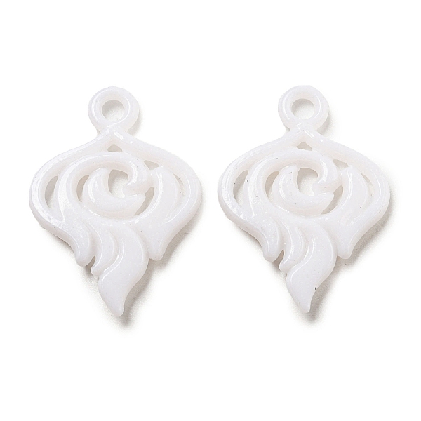 PandaHall Opaque Acrylic Pendants, Flame, White, 32x23x4mm, Hole: 3mm, about 495pcs/500g Acrylic Others White
PandaHall Opaque Acrylic Pendants, Flame, White, 32x23x4mm, Hole: 3mm, about 495pcs/500g Acrylic Others White