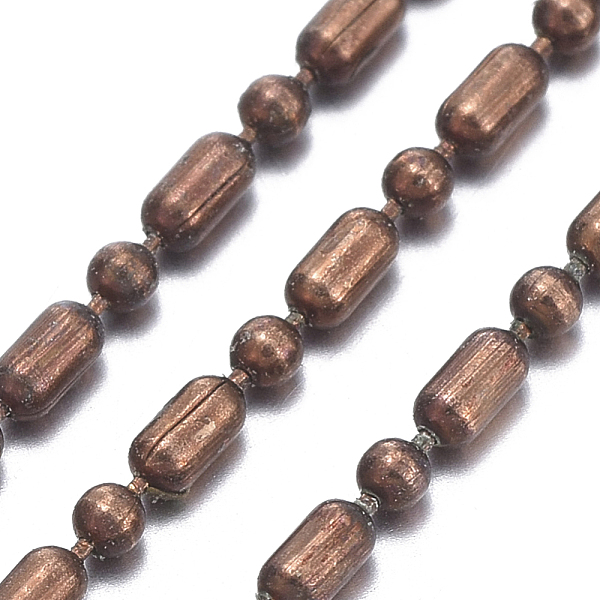 PandaHall Brass Ball Chains, Ball & Bar Beaded Chains, Long-Lasting Plated, Soldered, with Spool, Cadmium Free & Nickel Free & Lead Free...
PandaHall Brass Ball Chains, Ball & Bar Beaded Chains, Long-Lasting Plated, Soldered, with Spool, Cadmium Free & Nickel Free & Lead Free...