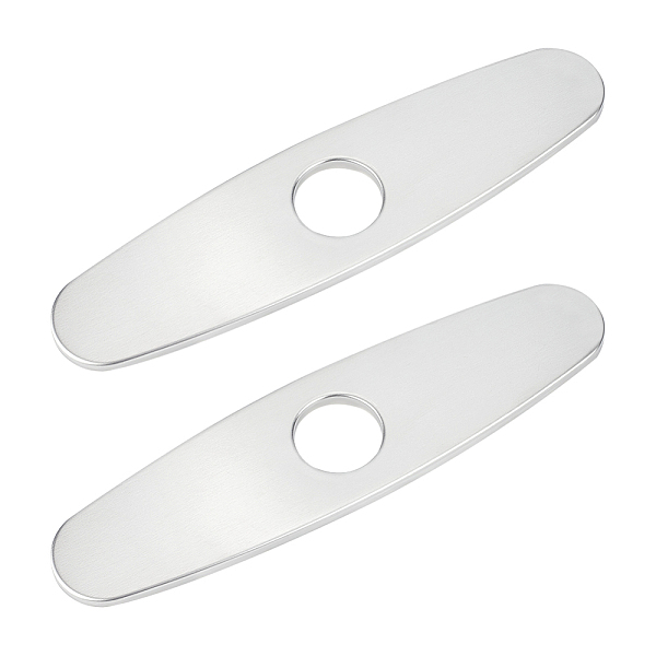 PandaHall UNICRAFTALE 2Pcs Stainless Steel Sink Hole Covers Deck Plate for Bathroom Vanity Sink 1 or 3 Hole 254x64mm Kitchen Faucet...
PandaHall UNICRAFTALE 2Pcs Stainless Steel Sink Hole Covers Deck Plate for Bathroom Vanity Sink 1 or 3 Hole 254x64mm Kitchen Faucet...
