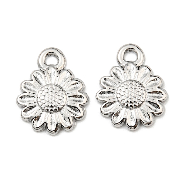 PandaHall 304 Stainless Steel Charms, Flower Charm, Stainless Steel Color, 13.5x10.5x1.5mm, Hole: 1.4mm 304 Stainless Steel Flower
PandaHall 304 Stainless Steel Charms, Flower Charm, Stainless Steel Color, 13.5x10.5x1.5mm, Hole: 1.4mm 304 Stainless Steel Flower