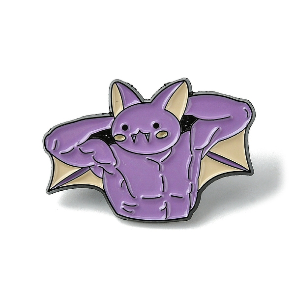 PandaHall Animal Enamel Pins, Black Alloy Brooches for Backpack Clothes, Bat, 20.5x30.5x1.5mm Alloy+Enamel Bat
PandaHall Animal Enamel Pins, Black Alloy Brooches for Backpack Clothes, Bat, 20.5x30.5x1.5mm Alloy+Enamel Bat