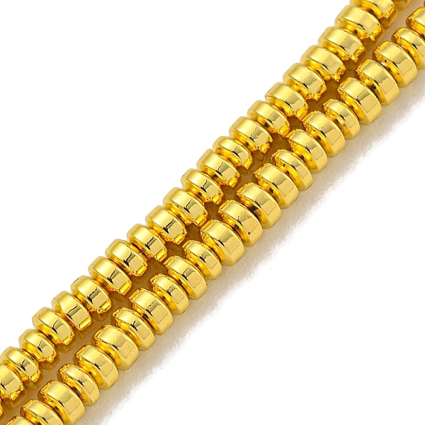 PandaHall Electroplated Synthetic Non-Magnetic Hematite Beads Strands, Disc, Heishi Beads, Golden Plated, 2.5x1mm, Hole: 0.6mm, about...
PandaHall Electroplated Synthetic Non-Magnetic Hematite Beads Strands, Disc, Heishi Beads, Golden Plated, 2.5x1mm, Hole: 0.6mm, about...