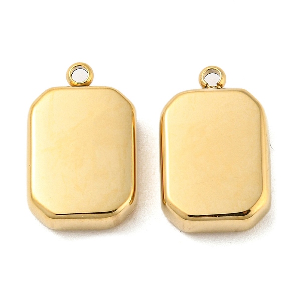 PandaHall 304 Stainless Steel Charms, Octagon Charm, Real 14K Gold Plated, 15x10x4mm, Hole: 1.4mm 304 Stainless Steel Octagon
PandaHall 304 Stainless Steel Charms, Octagon Charm, Real 14K Gold Plated, 15x10x4mm, Hole: 1.4mm 304 Stainless Steel Octagon