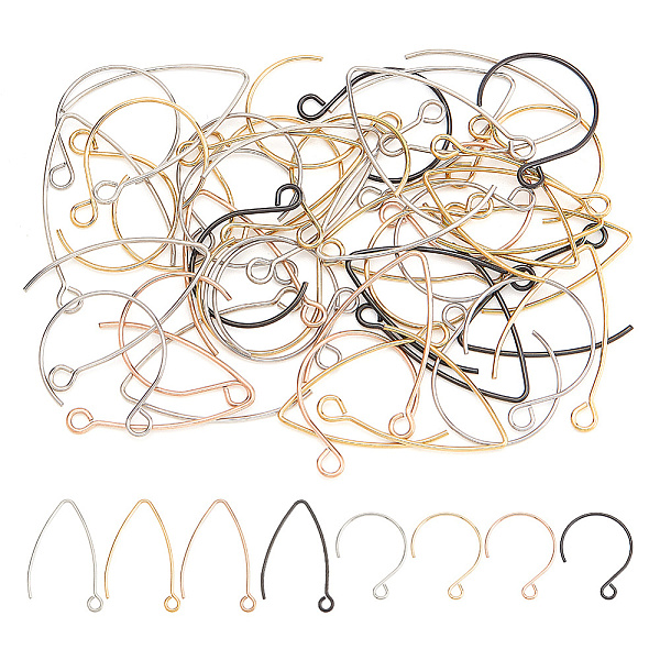 PandaHall MAYJOYDIY US 56Pcs 8 Style 304 Stainless Steel Earring Hooks, Circle & Marquise Ear Wire, Mixed Color, 23~34x15~19x0.8mm, Hole...
PandaHall MAYJOYDIY US 56Pcs 8 Style 304 Stainless Steel Earring Hooks, Circle & Marquise Ear Wire, Mixed Color, 23~34x15~19x0.8mm, Hole...