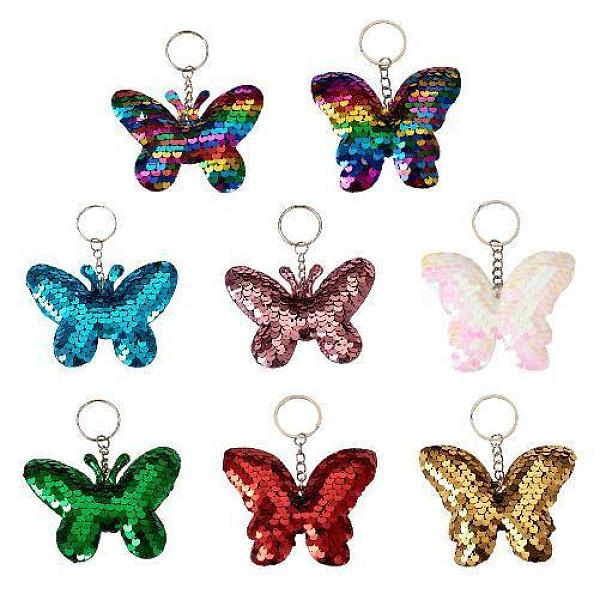 PandaHall 8Pcs 8 Colors Reflective Sequin Butterfly Pendant Keychain, with Platinum Plated Iron Findings, for Car Keychain Bag Ornament..., Multicolor
PandaHall 8Pcs 8 Colors Reflective Sequin Butterfly Pendant Keychain, with Platinum Plated Iron Findings, for Car Keychain Bag Ornament..., Multicolor