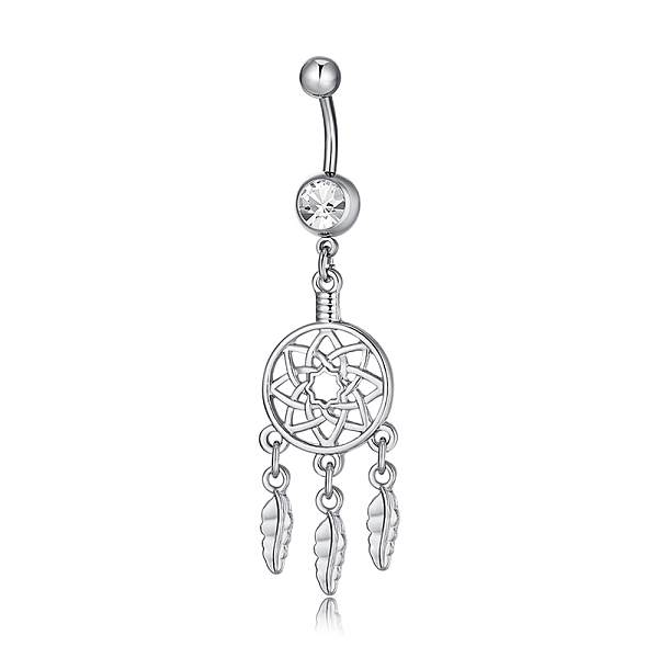 PandaHall Piercing Jewelry, Brass Cubic Zirconia Navel Ring, Belly Rings, with 304 Stainless Steel Bar, Lead Free & Cadmium Free, Flower..., Clear
PandaHall Piercing Jewelry, Brass Cubic Zirconia Navel Ring, Belly Rings, with 304 Stainless Steel Bar, Lead Free & Cadmium Free, Flower..., Clear