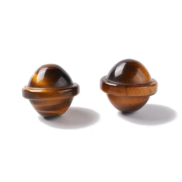 PandaHall Natural Tiger Eye Beads, No Hole, Saturn Shape, 19x20mm Tiger Eye Planet
PandaHall Natural Tiger Eye Beads, No Hole, Saturn Shape, 19x20mm Tiger Eye Planet