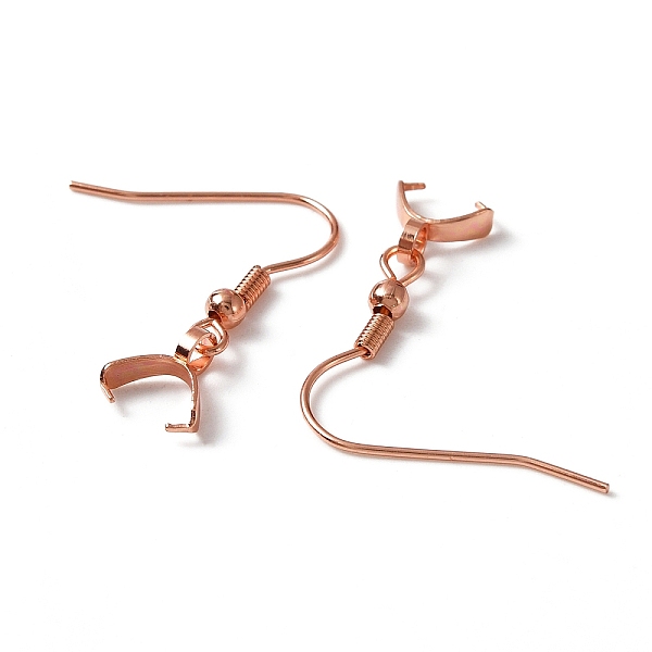 PandaHall 304 Stainless Steel Earring Hooks, with Ice Pick Pinch Bails, Rose Gold, 27.5x21mm, 21 Gauge, Pin: 0.7mm and 0.5mm(for half...
PandaHall 304 Stainless Steel Earring Hooks, with Ice Pick Pinch Bails, Rose Gold, 27.5x21mm, 21 Gauge, Pin: 0.7mm and 0.5mm(for half...