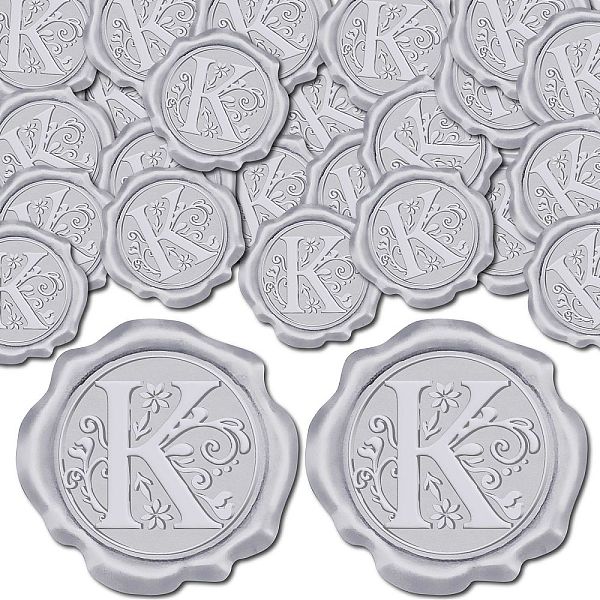 PandaHall CRASPIRE Adhesive Wax Seal Stickers, Envelope Seal Decoration, For Craft Scrapbook DIY Gift, Silver Color, Letter K, 30mm...
PandaHall CRASPIRE Adhesive Wax Seal Stickers, Envelope Seal Decoration, For Craft Scrapbook DIY Gift, Silver Color, Letter K, 30mm...