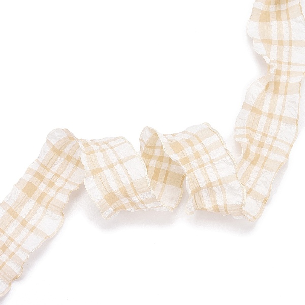 PandaHall 20 Yards Polyester Ruffled Ribbon, Pleated Tartan Ribbon for Wedding, Gift, Party Decoration, PeachPuff, 1-1/2 inch(38mm), about..., Brown
PandaHall 20 Yards Polyester Ruffled Ribbon, Pleated Tartan Ribbon for Wedding, Gift, Party Decoration, PeachPuff, 1-1/2 inch(38mm), about..., Brown