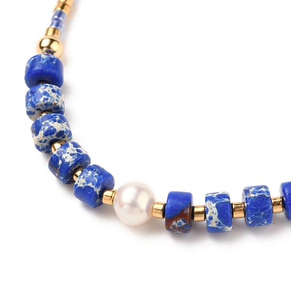 PandaHall Adjustable Nylon Thread Braided Bead Bracelets, with Column Synthetic Imperial Jasper Beads, Natural Pearl Beads, Glass Beads and...
PandaHall Adjustable Nylon Thread Braided Bead Bracelets, with Column Synthetic Imperial Jasper Beads, Natural Pearl Beads, Glass Beads and...