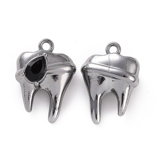 PandaHall Rack Plating Alloy Glass Pendants, Cadmium Free & Lead Free & Nickle Free, Faceted, Tooth Charms with Teardrop, Gunmetal, Black...
PandaHall Rack Plating Alloy Glass Pendants, Cadmium Free & Lead Free & Nickle Free, Faceted, Tooth Charms with Teardrop, Gunmetal, Black...