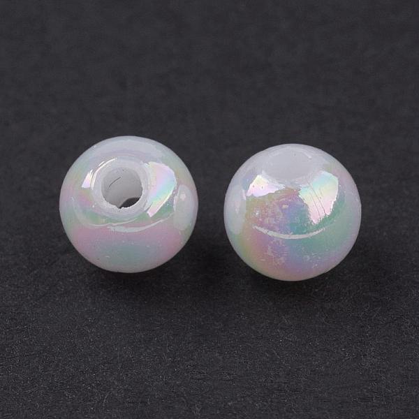 PandaHall Eco-Friendly Poly Styrene Acrylic Beads, AB Color Plated, Round, White, 5mm, Hole: 1mm, about 7500pcs/500g Acrylic Round White
PandaHall Eco-Friendly Poly Styrene Acrylic Beads, AB Color Plated, Round, White, 5mm, Hole: 1mm, about 7500pcs/500g Acrylic Round White