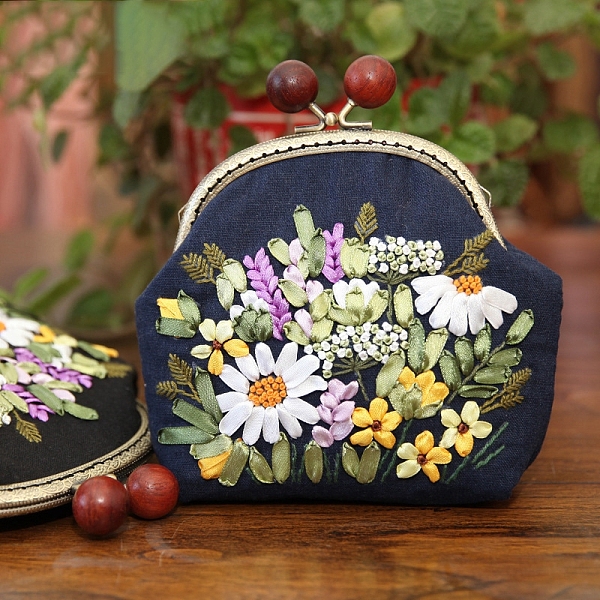 PandaHall DIY Kiss Lock Bag with Flower Embroidery Kit for Beginners, Including Embroidery Cloth & Thread, Needle, Embroidery Frame...
PandaHall DIY Kiss Lock Bag with Flower Embroidery Kit for Beginners, Including Embroidery Cloth & Thread, Needle, Embroidery Frame...