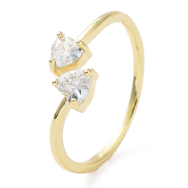 PandaHall Rack Plating Brass Micro Pave Clear Cubic Zirconia Cuff Rings, Triangle Open Ring for Women, Long-Lasting Plated, Golden, US Size...
PandaHall Rack Plating Brass Micro Pave Clear Cubic Zirconia Cuff Rings, Triangle Open Ring for Women, Long-Lasting Plated, Golden, US Size...