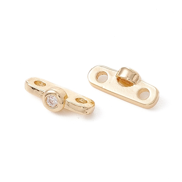 PandaHall Rack Plating Brass Pave Clear Cubic Zirconia Connector Charms, Long-Lasting Plated, Cadmium Free & Lead Free, Oval, Real 14K Gold...
PandaHall Rack Plating Brass Pave Clear Cubic Zirconia Connector Charms, Long-Lasting Plated, Cadmium Free & Lead Free, Oval, Real 14K Gold...