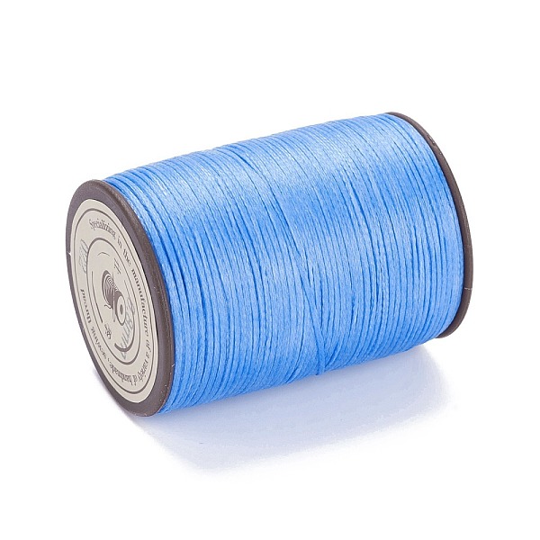 PandaHall Flat Waxed Polyester Thread String, Micro Macrame Cord, for Leather Sewing Stitching, Deep Sky Blue, 0.8~0.9x0.3mm, about 109.36...
PandaHall Flat Waxed Polyester Thread String, Micro Macrame Cord, for Leather Sewing Stitching, Deep Sky Blue, 0.8~0.9x0.3mm, about 109.36...
