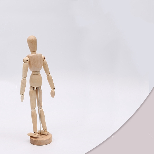 PandaHall Unfinished Blank Wooden Puppet, Drawing Figure Model with Flexible Joints, Human Mannequin Sketch Arts, for DIY Hand Painting..., Orange
PandaHall Unfinished Blank Wooden Puppet, Drawing Figure Model with Flexible Joints, Human Mannequin Sketch Arts, for DIY Hand Painting..., Orange