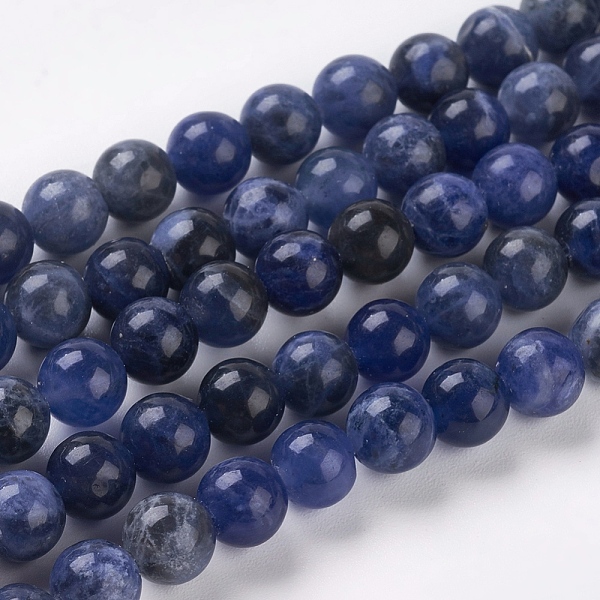 PandaHall Natural Sodalite Beads Strands, Grand A, Round, 6mm, Hole: 0.8mm, about 65pcs/strand, 16 inch Sodalite Round
PandaHall Natural Sodalite Beads Strands, Grand A, Round, 6mm, Hole: 0.8mm, about 65pcs/strand, 16 inch Sodalite Round